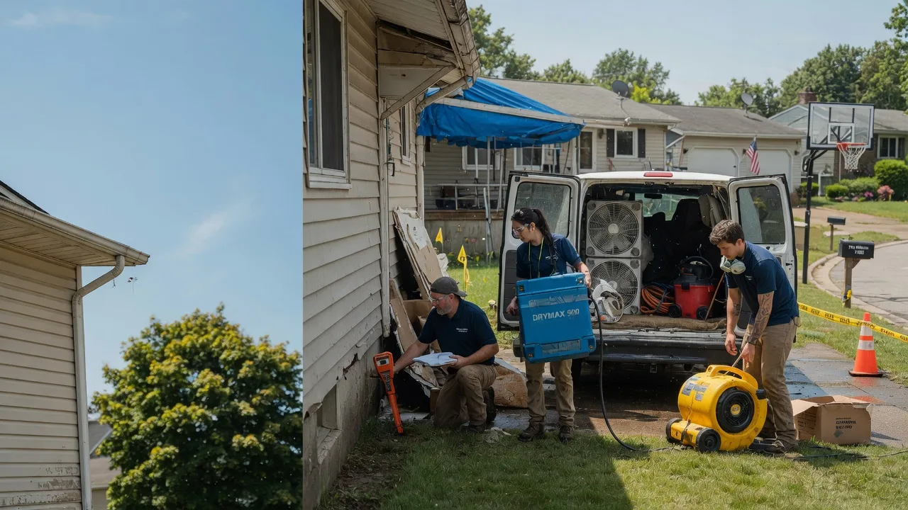 Ceiling Leak Cleanup in Cheltenham, MD near me