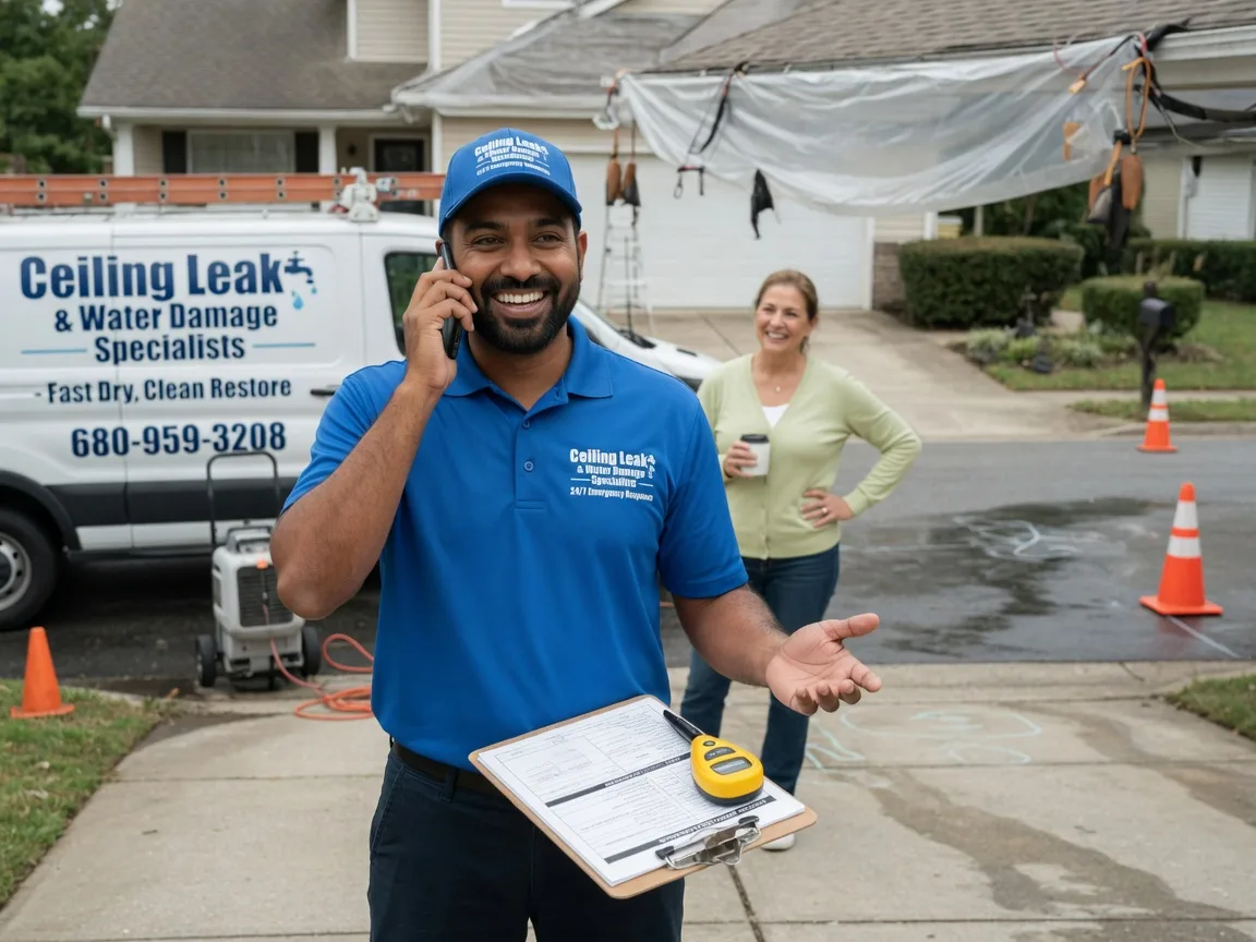 Ceiling Leak Cleanup Cheltenham, MD FAQs
