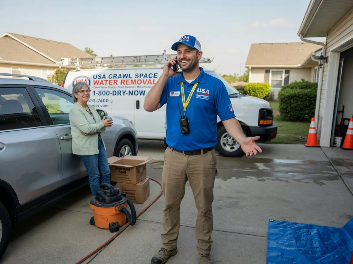 Crawl Space Water Removal Cheltenham, MD FAQs